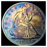 1853 Arrows Seated Liberty Half Dollar CLOSELY UNC