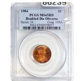 1984 Wheat Cent PCGS MS65 RD