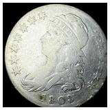 1808 Capped Bust Half Dollar NICELY CIRCULATED