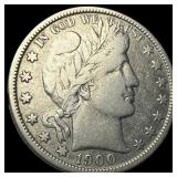 1900-O Silver Barber Half Dollar LIGHTLY  CIRCULA