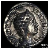 Roman Empire Julia Mamaea 225-235 AD Silver Denar