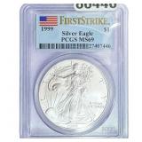 1999 Silver Eagle PCGS MS69