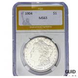 1904 Morgan Silver Dollar PGA MS63