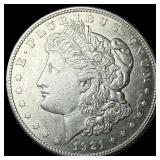 1921 Morgan Silver Dollar CLOSELY UNCIRCULATED