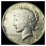 1921 Silver Peace Dollar CLOSELY UNCIRCULATED