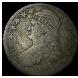 1825 Capped Bust Half Dollar LIGHTLY CIRCULATED