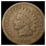 1884 Indian Head Cent NICELY CIRCULATED