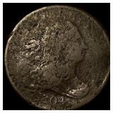 1804 Draped Bust Half Cent NICELY CIRCULATED