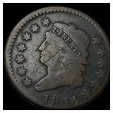 1814 Classic Head Large Cent HIGH GRADE