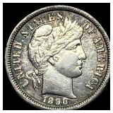 1896-S Silver Barber Dime CLOSELY  UNCIRCULATED