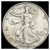 1918 Walking Liberty Half Dollar CLOSELY  UNCIRCU