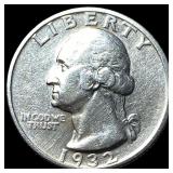 1932-D Silver Washington Quarter UNCIRCULATED