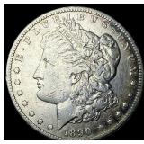 1890-CC Silver Morgan Dollar CLOSELY UNCIRCULATED