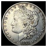 1878 Silver Morgan Dollar NEARLY UNCIRCULATED
