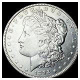 1892 Silver Morgan Dollar CLOSELY UNCIRCULATED