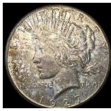 1927 Silver Peace Dollar CHOICE AU