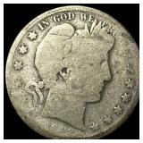 1892-S Barber Half Dollar NICELY CIRCULATED