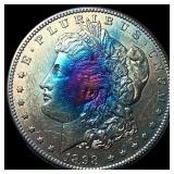 1898-S Toned Silver Morgan Dollar UNCIRCULATED