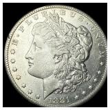 1881-CC Silver Morgan Dollar CLOSELY UNCIRCULATED