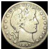 1897-O Silver Barber Half Dollar NICELY  CIRCULAT