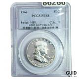 1962 Franklin Half Dollar PCGS PR68