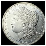 1883-S Silver Morgan Dollar CLOSELY UNCIRCULATED