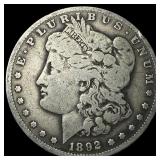 1892-S Silver Morgan Dollar NICELY CIRCULATED
