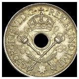 1945 New Guinea Silver Shilling UNCIRCULATED