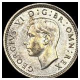 1943 Great Britain Silver 3 Pence HIGH GRADE