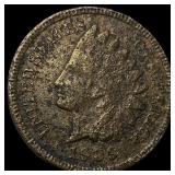 1909-S Indian Head Cent LIGHTLY CIRCULATED