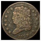 1829 Classic Head Half Cent NICELY CIRCULATED