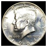 1964 Silver Half Dollar CHOICE PROOF