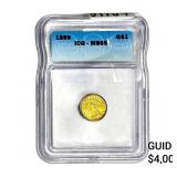 1859 Rare Gold Dollar ICG MS65