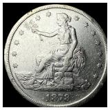 1878-S Silver Trade Dollar NEARLY  UNCIRCULATED