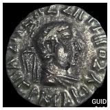 Bactrian Kingdom Hermaeus Posthumous 70-50 BC Sil