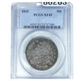 1810 Capped Bust Half Dollar PCGS XF45