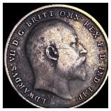 1904 Great Britain Silver 3 Pence NEARLY UNCIRCULA