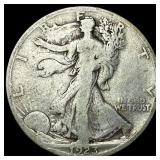 1923-S Silver Walking Liberty Half Dollar NICELY C