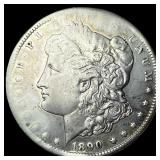 1890-CC Silver Morgan Dollar CLOSELY UNCIRCULATED