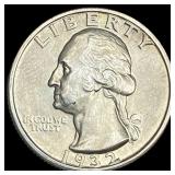 1932-S Silver Washington Quarter UNCIRCULATED
