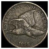 1858 Copper-Nickel Flying Eagle Cent HIGH  GRADE