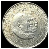 1952 Silver Half Dollar Booker T. Washington-Carve