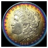 1889-O Toned Silver Morgan Dollar UNCIRCULATED