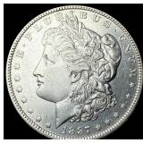 1887-O Silver Morgan Dollar CLOSELY UNCIRCULATED