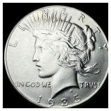 1935 Silver Peace Dollar UNCIRCULATED