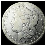 1881-CC Silver Morgan Dollar NICELY CIRCULATED