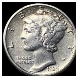 1926-D Silver Mercury Dime CLOSELY  UNCIRCULATED