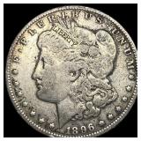 1896-S Silver Morgan Dollar LIGHTLY CIRCULATED