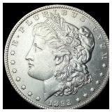 1892 Silver Morgan Dollar UNCIRCULATED