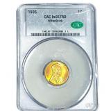 1935 Wheat Cent CAC MS67 RD